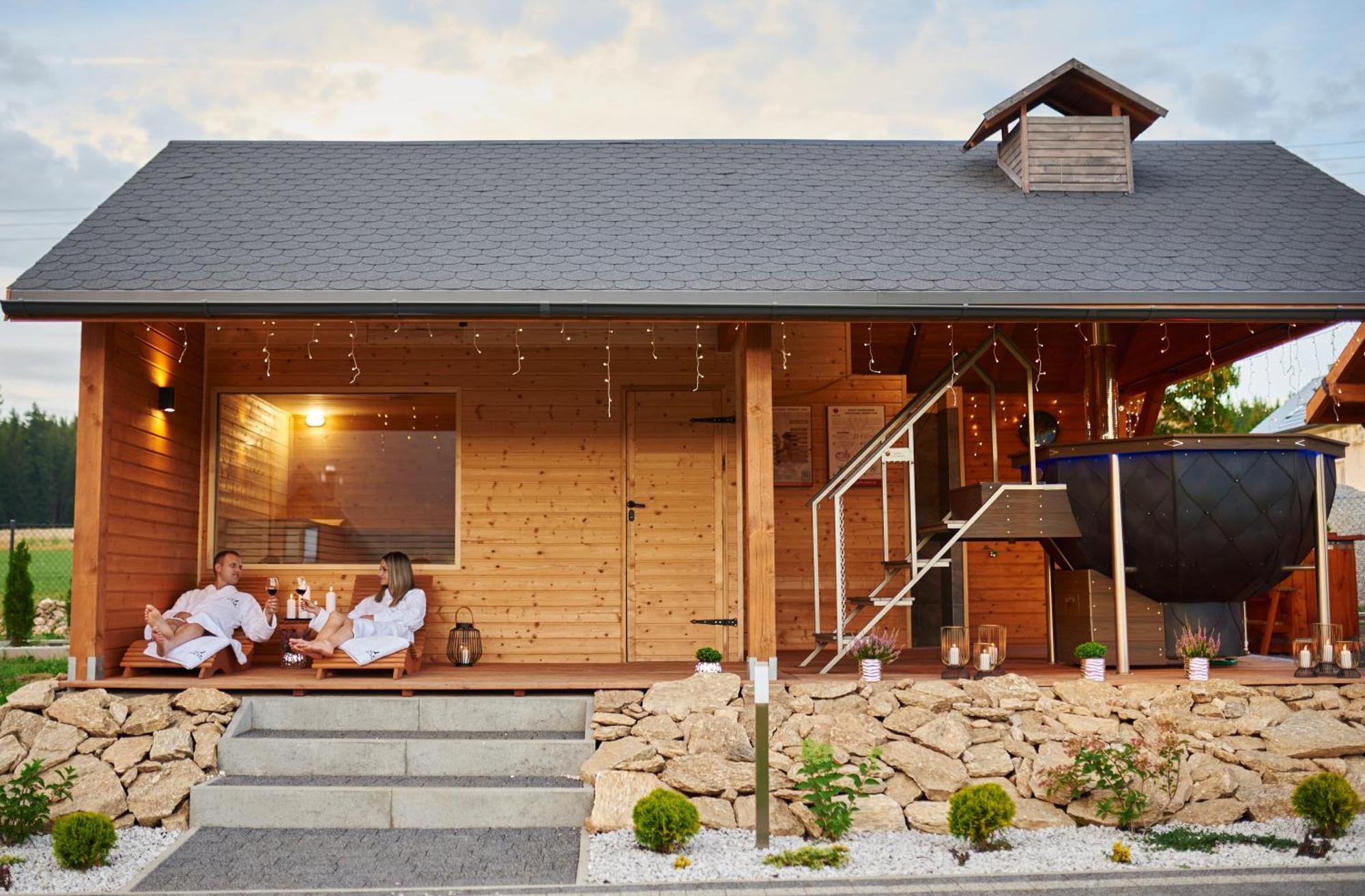 Osada Orlica Klimatyczne Domki Z Widokiem Na Gory I Termalnym Spa Sauna Jacuzzi 4 Km Od Zieleniec Ski Arena Lasowka Exterior foto