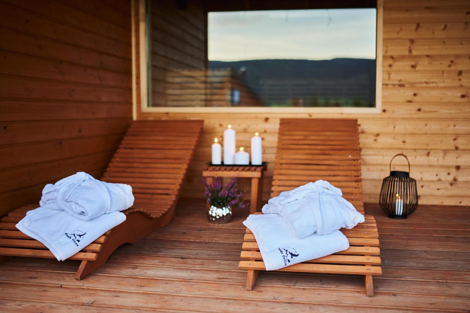Osada Orlica Klimatyczne Domki Z Widokiem Na Gory I Termalnym Spa Sauna Jacuzzi 4 Km Od Zieleniec Ski Arena Lasowka Exterior foto