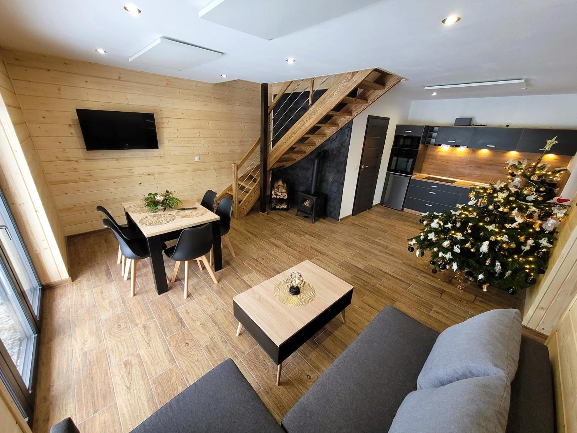 Osada Orlica Klimatyczne Domki Z Widokiem Na Gory I Termalnym Spa Sauna Jacuzzi 4 Km Od Zieleniec Ski Arena Lasowka Exterior foto